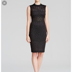 Elizabeth & James lasercut neoprene cocktail dress